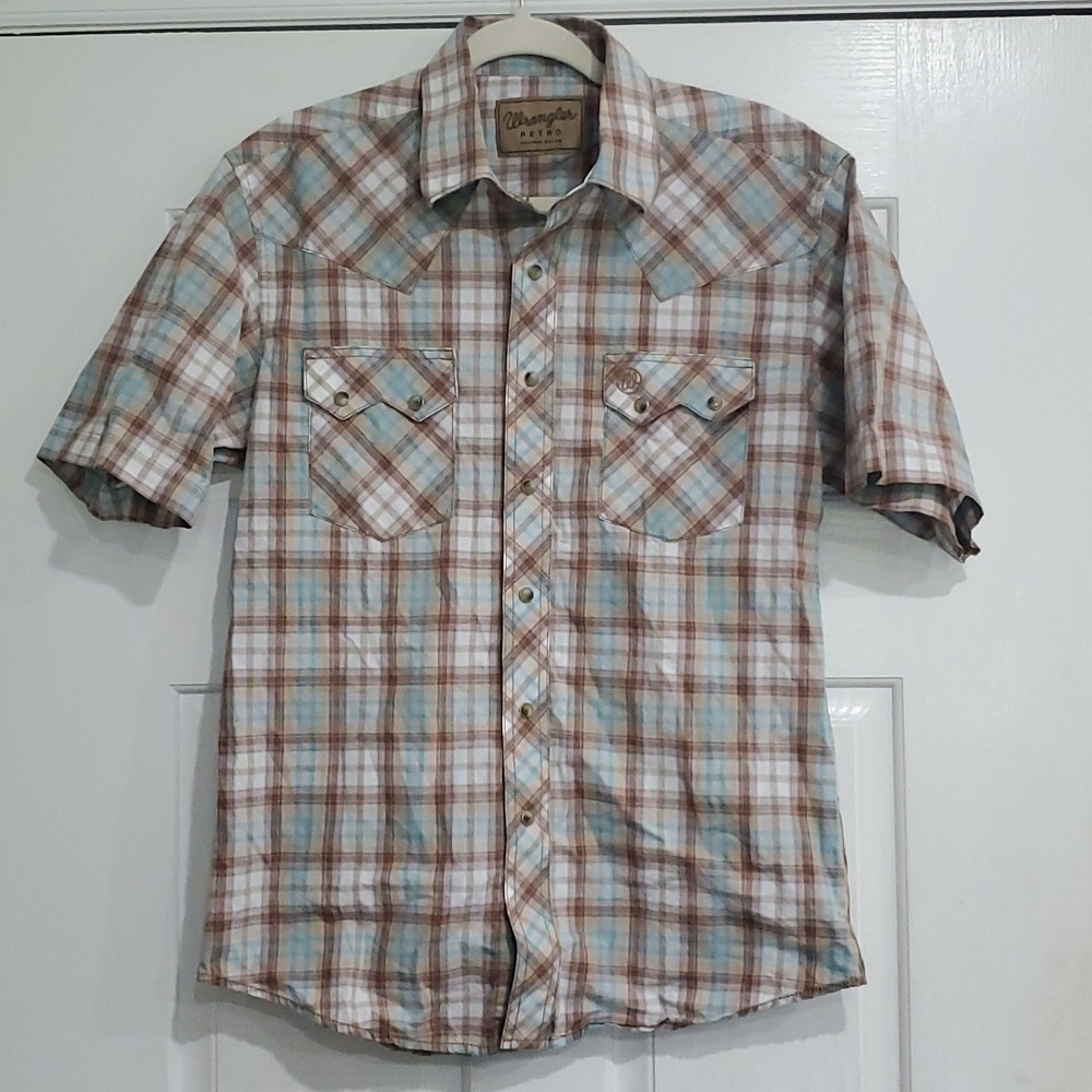 Wrangler Retro With Snaps Size Medium